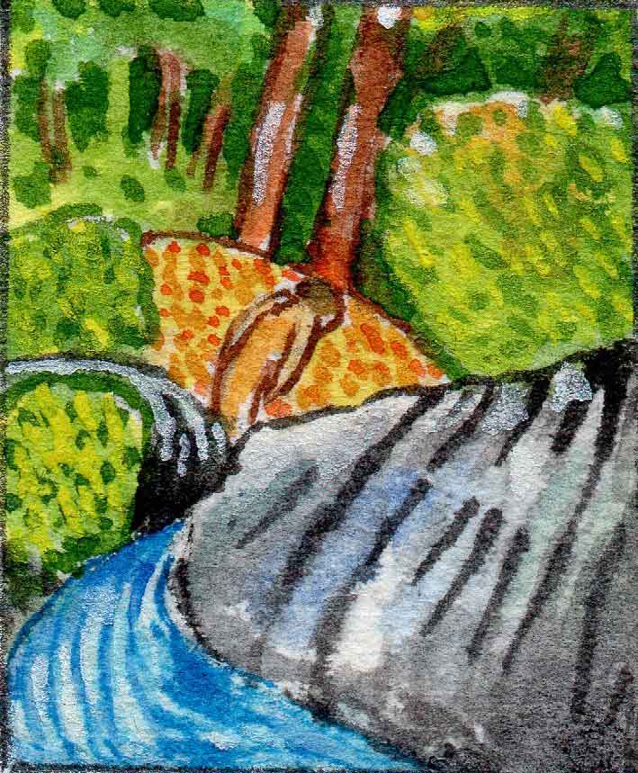 Landscape with a figure